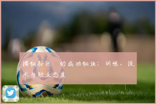 揭秘孙兴慜的成功秘诀：训练、技术与职业态度